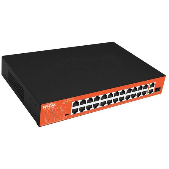 Коммутаторы, маршрутизаторы, межсетевые экраны: Неуправляемый коммутатор Wi-Tek WI-PS526GH фотографии