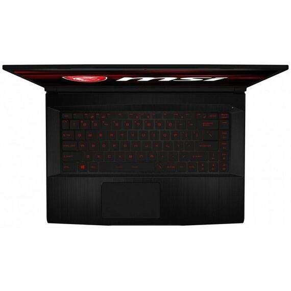 Ноутбуки: Ноутбук MSI GF63 Thin 11UC-216RU (MS-16R6) Core i7-11800H 2.30GHz Octa/8GB+512GB SSD/GF RTX3050 4GB/HM570/WiFi/BT5.1/1.0MP/15.6" FHD/3cell/1.86 kg/W10/1Y/BLACK [9S7-16R612-216] фотографии