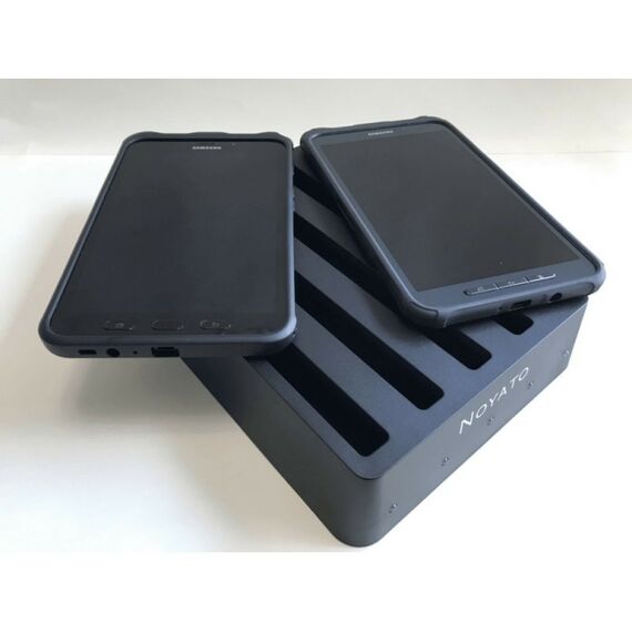 Аксессуары к ноутбукам и планшетам: Зарядная станция для планшетов Samsung CS-520 Samsung Galaxy Tab Active/Active2/Active3, 5 слотов, POGO PIN, Short circuit protection, DC=5V AC=100/240V фотографии