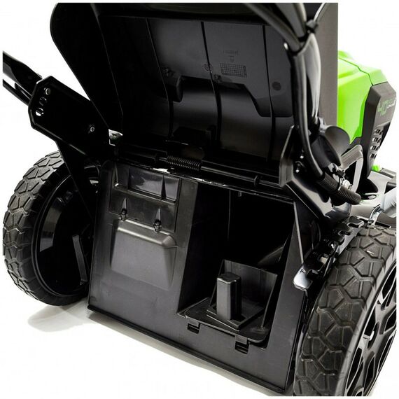 Газонокосилки: Газонокосилка аккумуляторная Greenworks GD40LM46SPK4 40V, 46см, самоходная, бесщеточная, c 1хАКБ [2506807UB] фотографии