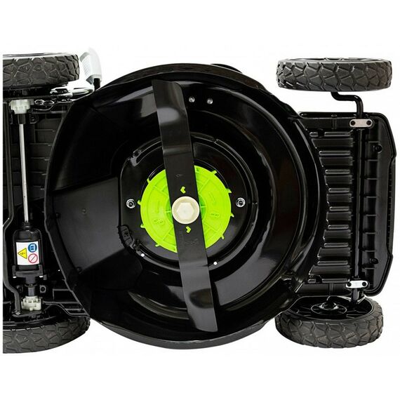 Газонокосилки: Газонокосилка аккумуляторная Greenworks GD40LM46SPK4 40V, 46см, самоходная, бесщеточная, c 1хАКБ [2506807UB] фотографии