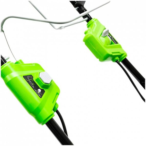 Газонокосилки: Газонокосилка аккумуляторная Greenworks GD40LM46SPK4 40V, 46см, самоходная, бесщеточная, c 1хАКБ [2506807UB] фотографии