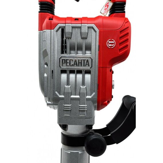 Отбойные молотки: Отбойный молоток РЕСАНТА ОМ-1800Э 1800 Вт, 70 Дж, 92 дБ фотографии