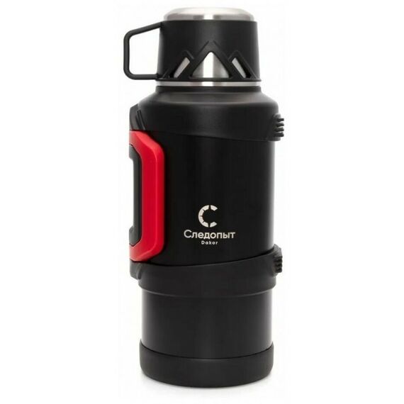 Термосы, контейнеры, бидоны, канистры: Термос Следопыт DAKAR 3л со складными ручками фотографии