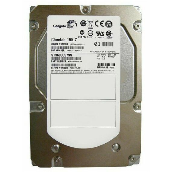 Жесткие диски: Жесткий диск Seagate 600 Gb Cheetah 15K.7 SAS 2.0 15000rpm 16Mb [ST3600057SS] фотографии