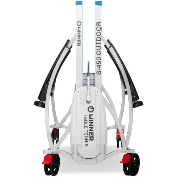 Настольный теннис: Теннисный стол всепогодный Winner S-450 Outdoor 274 х 152,5 х 76 см, с сеткой фотографии