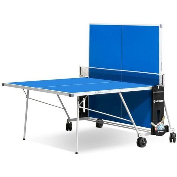 Настольный теннис: Теннисный стол всепогодный Winner S-600 Outdoor 274 х 153 х 76 см, с сеткой фотографии