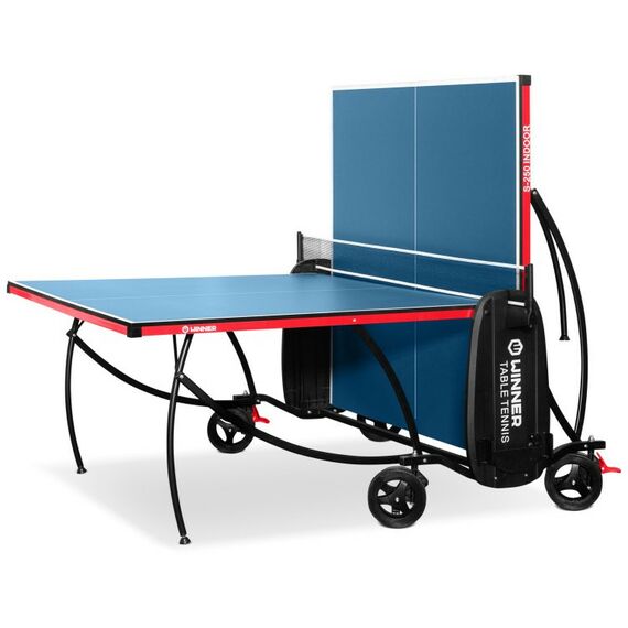 Настольный теннис: Теннисный стол складной для помещений Winner Winner S-250 Indoor 274 х 153 х 76 см, с сеткой фотографии