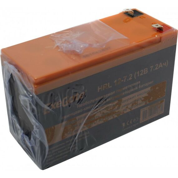 Аккумуляторы для ИБП и охранных систем: Аккумулятор для UPS Exegate HRL 12-7.2 12V, 7.2Ah [EX285658RUS] фотографии