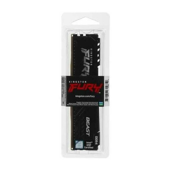 Оперативная память: Модуль памяти Kingston Fury Beast 16Gb DDR4 DIMM <PC4-25600> CL16 [KF432C16BB/16] фотографии