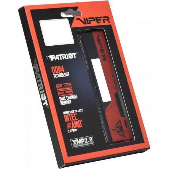 Оперативная память: Модуль памяти Patriot Viper 8Gb DDR4 DIMM <PC4-21300> CL18 [PVE248G320C8] фотографии