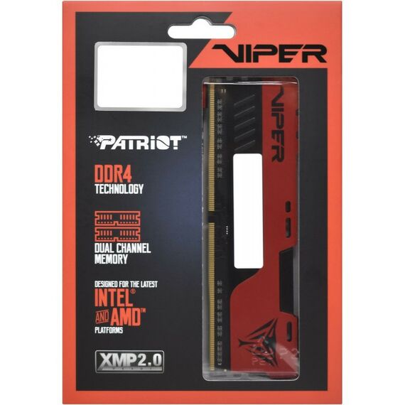 Оперативная память: Модуль памяти Patriot Viper 8Gb DDR4 DIMM <PC4-21300> CL18 [PVE248G320C8] фотографии