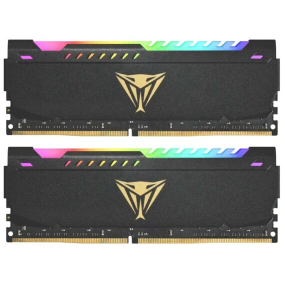 Оперативная память: Комплект оперативной памяти Patriot Viper Steel RGB 32Gb KIT 2*16Gb DDR4 DIMM <PC4-25600> CL18 [PVSR432G320C8K] фотографии