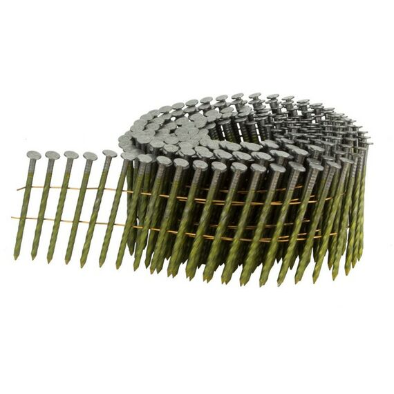 Гвозди прямого монтажа:  Барабанные гвозди по дереву тип CNW 25/55 BKSCH (винт.накат., 9000шт/уп) [FD-2555BKSCH] фотографии