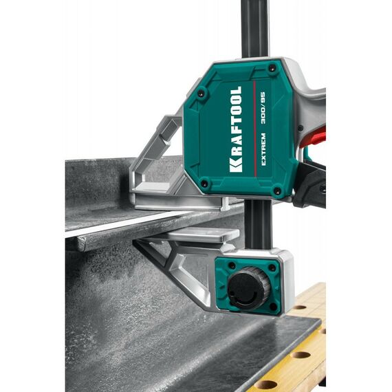 Тиски, струбцины, наковальни, верстаки: Мтрубцина пистолетная KRAFTOOL EXTREM 300/95 [32228-30] фотографии