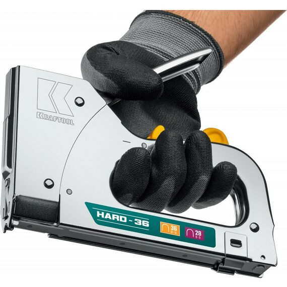 Степлеры: Кабельный рессорный степлер KRAFTOOL HARD-36 тип 36(10-14мм)/28 [3186] фотографии