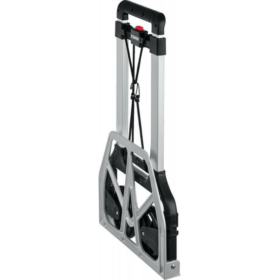 Тележки хозяйственные: Складная хозяйственная тележка STAYER PROTruck до 120кг из алюминиевого сплава, платформа 48.5х35см, колёса d16см, вес 5кг [38755-120] фотографии