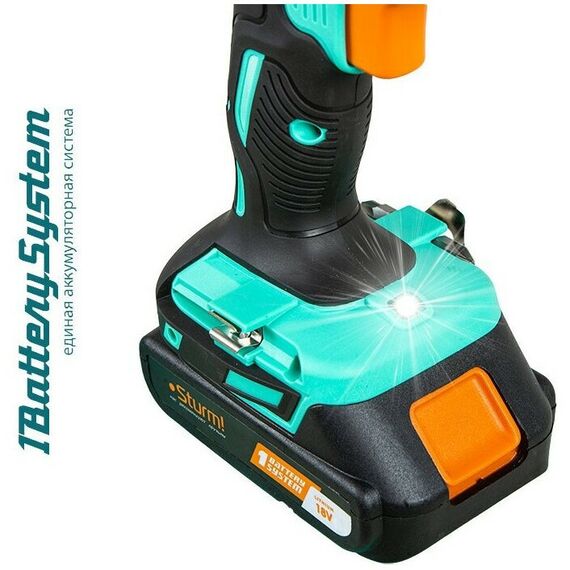 Дрели и шуруповерты: Дрель-шуруповерт аккумуляторная Sturm! CD3618T 18В, 2.0Ач, 30Нм, 1BatterySystem фотографии