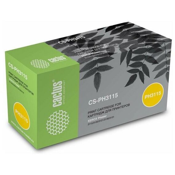 Для Xerox (совместимые): Картридж Cactus CS-PH3115 для  Xerox Phaser 3115/3120/3121/3130/3131 фотографии
