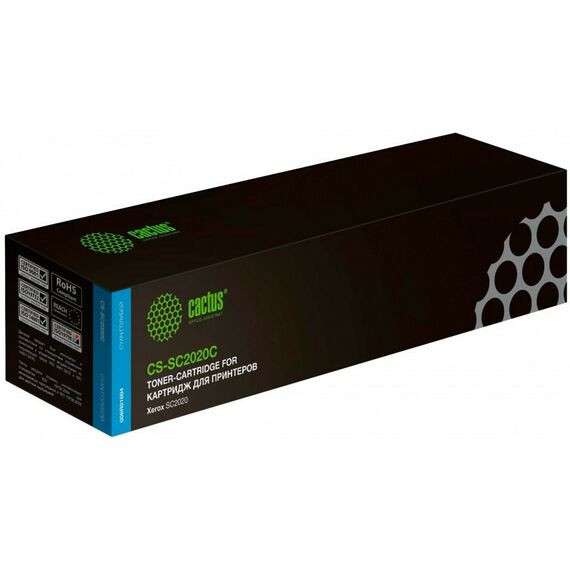 Для Xerox (совместимые): Картридж Cactus CS-SC2020C Cyan для DocuCentre Xerox SC2020 фотографии