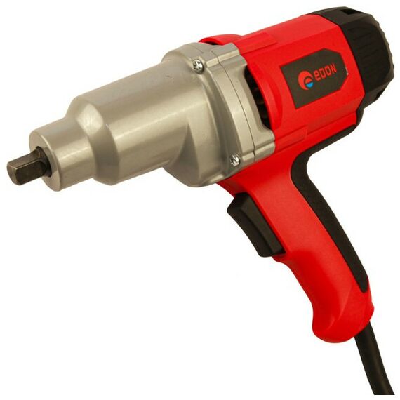 Гайковерты, отвертки: Гайковерт ударный EDON EW-900/350 0.9кВт, 350Нм, 2300об/мин, 1/2", 3.6кг [1021010105] фотографии