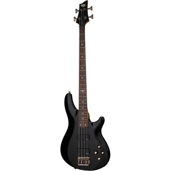 Бас-гитары: Гитара бас SCHECTER SGR C-4 BASS MSBK 4 струны, корпус липа, гриф клен, лады 24 Medium, мензура 34" фотографии