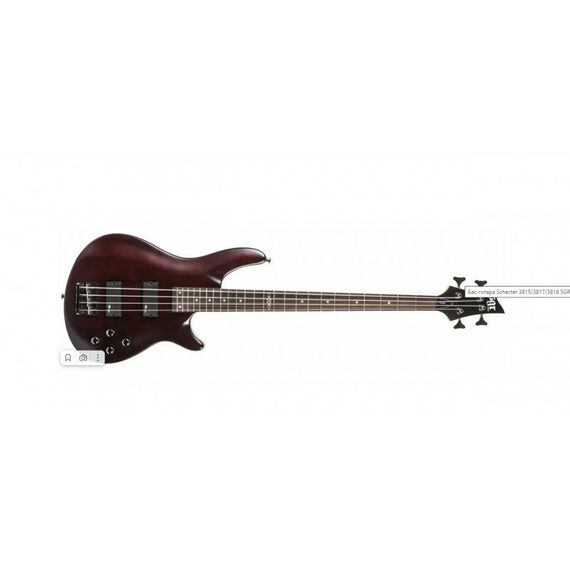 Бас-гитары: Гитара бас SCHECTER SGR C-4 BASS WSN 4 струны, корпус липа, гриф клен, лады 24 Medium, менз. 34" фотографии
