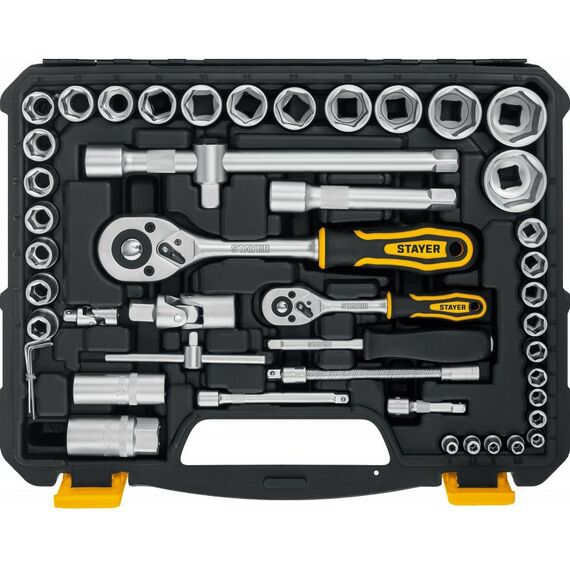 Наборы инструментов и ключи: Универсальный набор инструмента STAYER AUTO 94 94 предмета [27760-H94_z01] фотографии