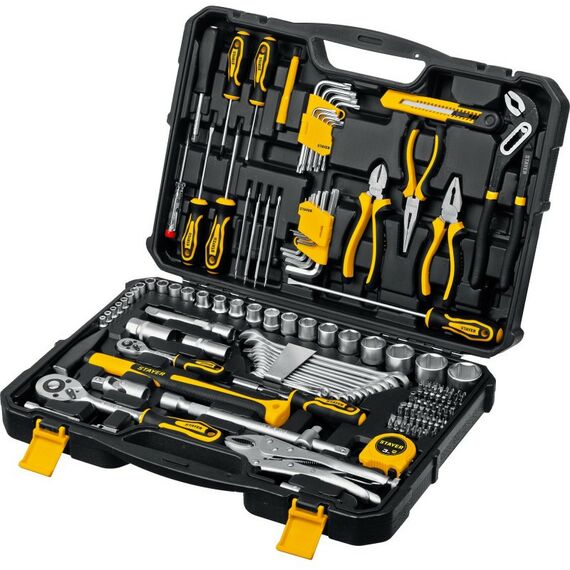 Наборы инструментов и ключи: Универсальный набор инструмента STAYER UNIVERSAL 150 150 предметов [27710-H150] фотографии