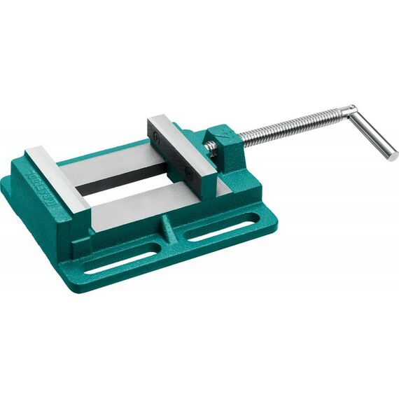 Тиски, струбцины, наковальни, верстаки: Станочные сверлильные тиски KRAFTOOL 100 мм [32715-100] фотографии