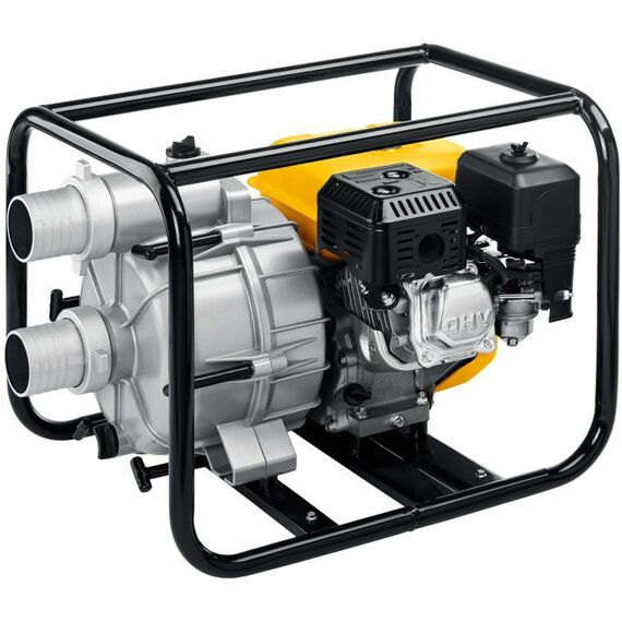 Мотопомпы: Мотопомпа бензиновая для грязной воды STEHER WPD-1300 1300 л/мин фотографии