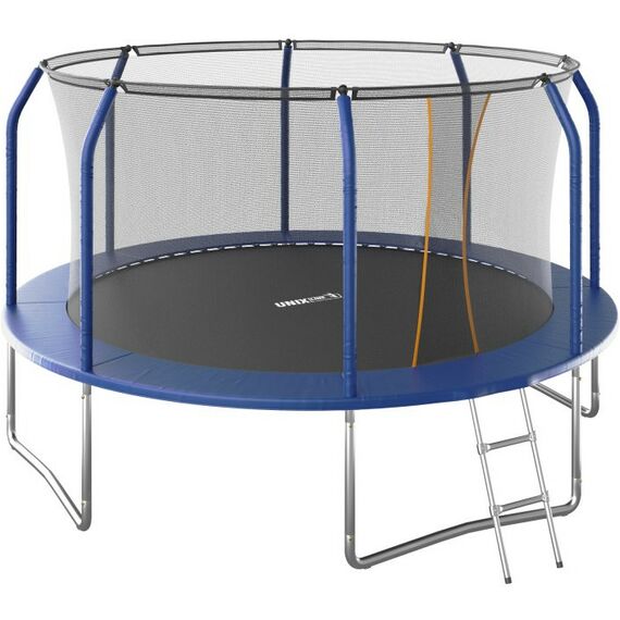 Батуты: Батут UNIX line SUPREME BASIC 12 ft (blue) фотографии