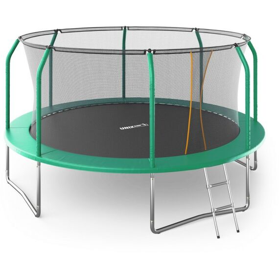 Батуты: Батут UNIX line SUPREME BASIC 14 ft (green) фотографии