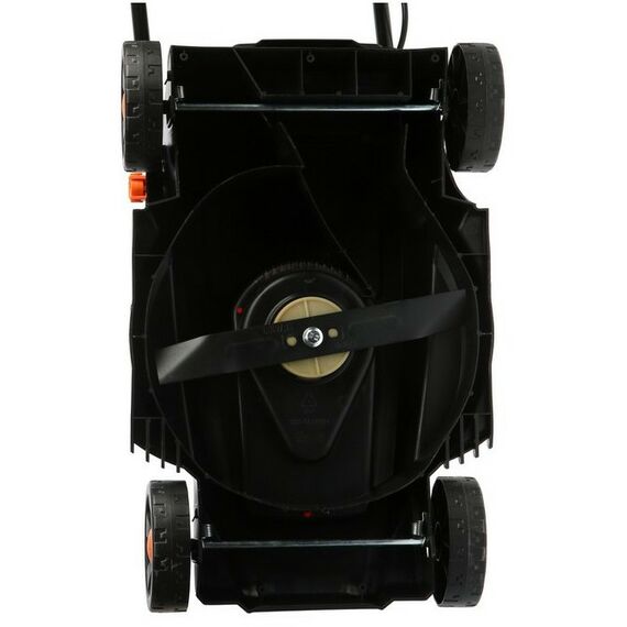 Газонокосилки: Газонокосилка электрическая  LME-1132 1100 Вт, ширина 32 см, высота 25-60 мм, 30 л фотографии