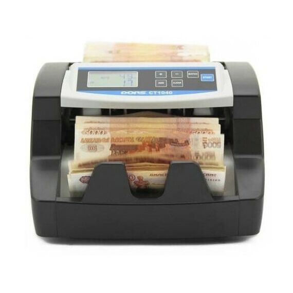 Счетчики банкнот: Счетчик банкнот DORS CT1040U мультивалюта фотографии