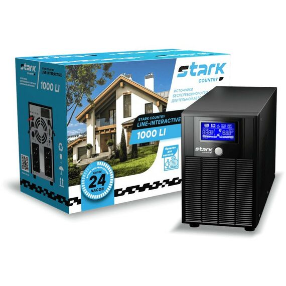 Источники бесперебойного питания: Источник бесперебойного питания Stark Country 1000 Line-Interactive фотографии