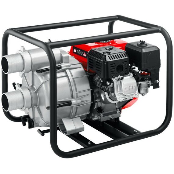 Мотопомпы: Мотопомпа бензиновая для грязной воды Зубр МПГ-1300 1300 л/мин фотографии