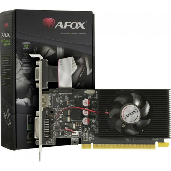 Видеокарты: Видеокарта Afox GeForce GT730 4Gb <PCI-E> GDDR3 D-Sub+DVI+HDMI RTL [AF730-4096D3L6] фотографии