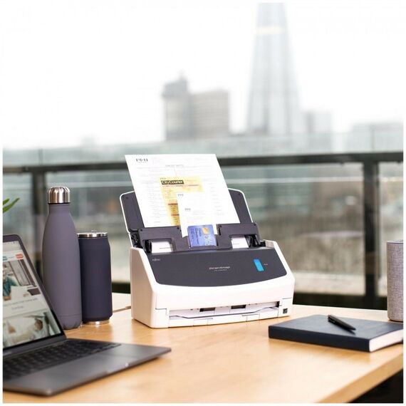 Сканеры: Документ сканер Fujitsu ScanSnap iX1400 А4, двухсторонний, 40 стр/мин, автоподатчик [PA03820-B001] фотографии