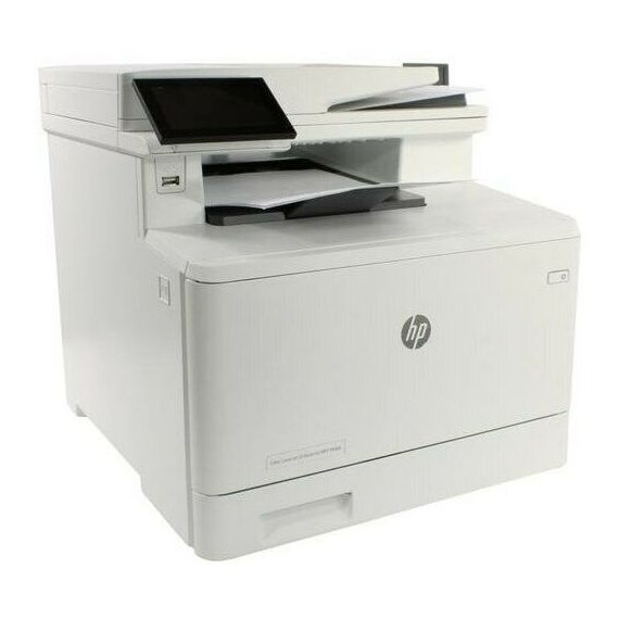 Многофункциональные устройства: МФУ лазерное цветное HP Color LaserJet Enterprise MFP M480f Printer/Scanner/Copier/Fax, A4, 600x600 dpi, 27(27)ppm, 2Gb, 800 Mhz, 2trays 50+250,ADF50, Duplex, USB/GigEth, Duty cycle - 55 000 [3QA55A] фотографии