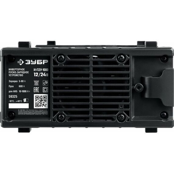 Зарядные и пуско-зарядные устройства: Инверторное зарядно-предпусковое устройство Зубр И-ПЗУ-1000 12/24 В, 600А, 5-80А [59325] фотографии