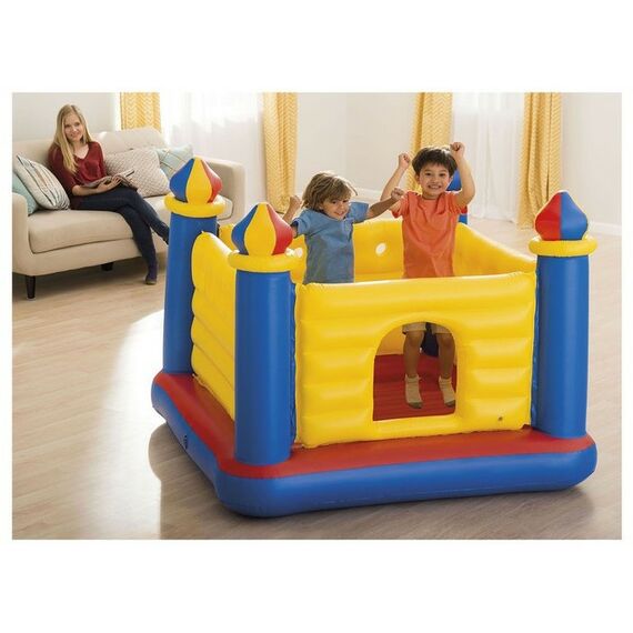 Детские спортивные комплексы: Игровой центр - батут Intex Замок 175 х 175 х 135 см от 3-6 лет [48259NP] фотографии