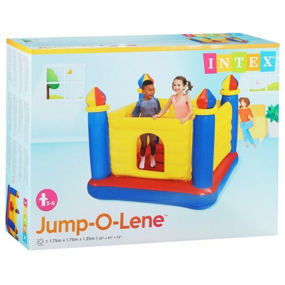 Детские спортивные комплексы: Игровой центр - батут Intex Замок 175 х 175 х 135 см от 3-6 лет [48259NP] фотографии