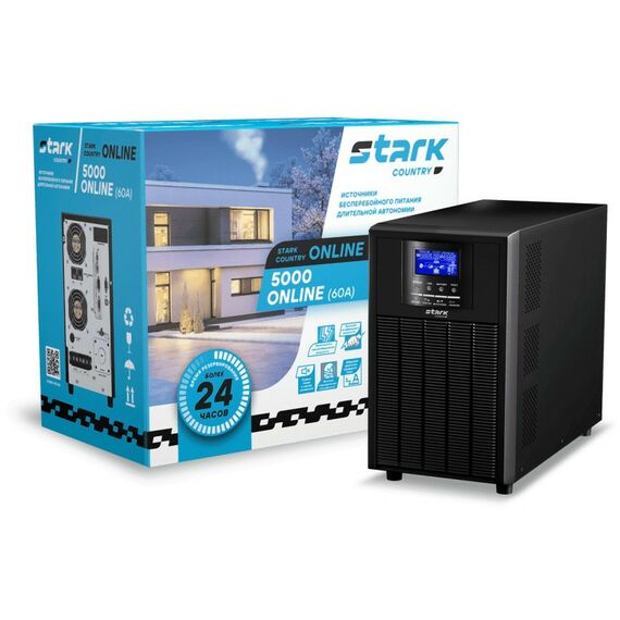 Источники бесперебойного питания: Источник бесперебойного питания Stark Country 5000 ONLINE (60A) фотографии