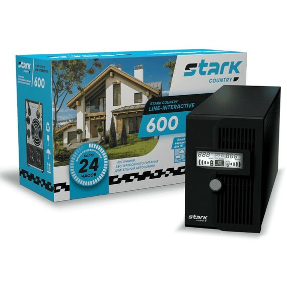 Источники бесперебойного питания: Источник бесперебойного питания Stark Country 600 Line-Interactive фотографии