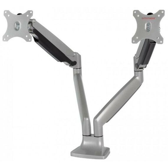 Крепеж для аудио-видео техники: Кронштейн для 2-х мониторов ARM Media LCD-T32 серебристый LCD 15"-32" [10161] фотографии