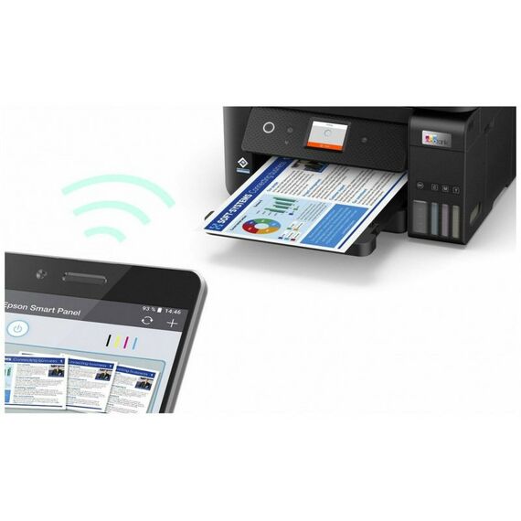 Многофункциональные устройства: Принтер фабрика печати Epson L6290 А4, 4 цв., копир/принтер/сканер, лоток 250л, 4800x1200 dpi, ADF, Duplex, Ethernet, USB, WiFi [C11CJ60406 / C11CJ60505] фотографии