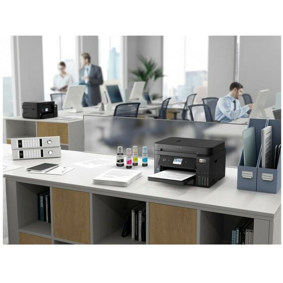 Многофункциональные устройства: Принтер фабрика печати Epson L6290 А4, 4 цв., копир/принтер/сканер, лоток 250л, 4800x1200 dpi, ADF, Duplex, Ethernet, USB, WiFi [C11CJ60406 / C11CJ60505] фотографии