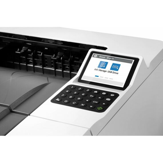 Лазерные принтеры: Принтер HP LaserJet Enterprise M406dn A4, 38 стр/мин, 1Gb, LCD, USB2.0,  сетевой, двусторонняя печать [3PZ15A] фотографии