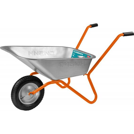 Тачки строительные: Тачка садовая одноколесная СИБИН СТ-11 90 кг [39908_z01] фотографии